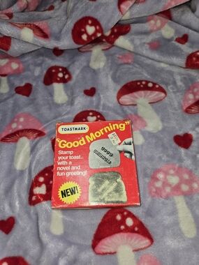 Toastmark "Good Morning" Toast Stamp - Red Box